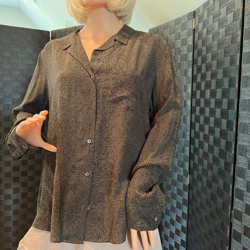 Rails Rebel Olive Speckled Shirt